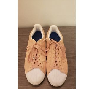 Adidas Superstar Vulc ADV Pastel Pink shoes